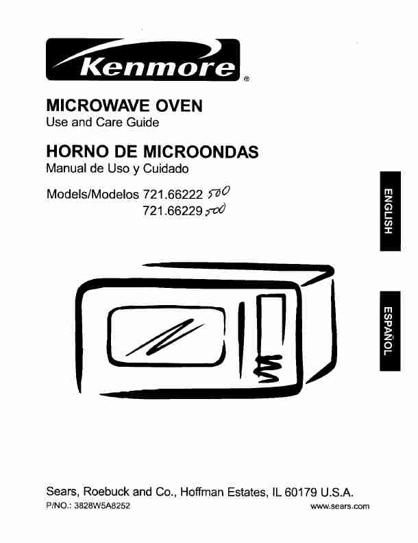 Kenmore Microwave Oven 721_66222-page_pdf